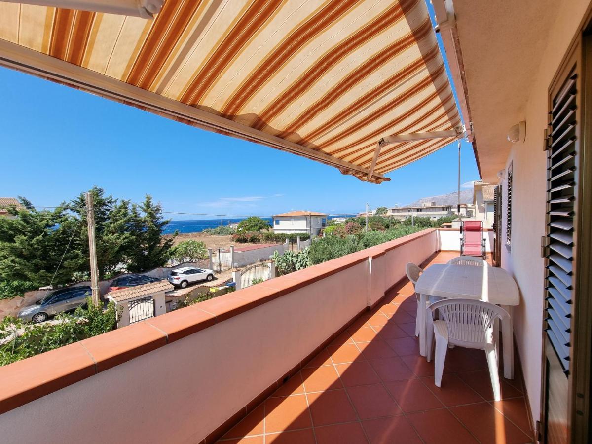 Villa Flora - With Sea View, 2 Minutes Walk To Beach Trappeto  Eksteriør billede